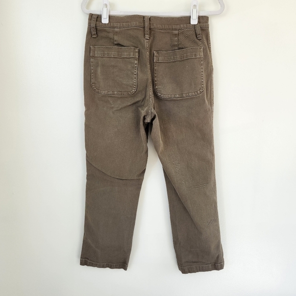 J Crew Straight Leg Crop Jean in Garment-Dyed Denim Size 27 - Picture 4 of 7